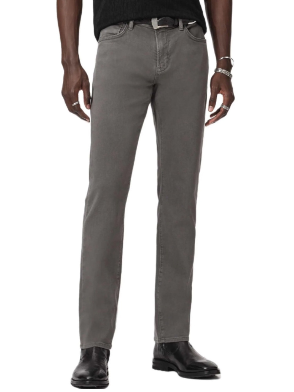 John Varvatos Men's Slim Gray Jeans